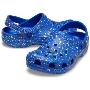 CROCS classic paint splatter